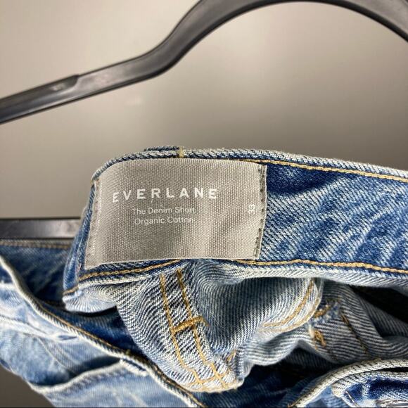 NWT EVERLANE The Denim Shorts Distressed Jean 33 - Picture 4 of 5